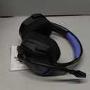 NUBWO Wireless Gaming Headset with Mic for Ps5 Ps4 PC, Zero Interference, 100-Hour Battery All-Day Play, 23ms Sync for Fortnite & Call of Duty/FPS Gamers, Triple Mode All Devices Compatible - Blue