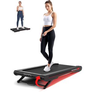 Sperax Walking Vibration Pad with Manual Incline,4-in-1 Under Desk Treadmill with APP Vibration Machine, Suitable for Home and Office use
