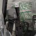 Orimade Over the Door Shower Caddy Adjustable 5 Tier Black, Bathroom Hanging Organizer Shelf Rustproof with 4 Hooks, Shower Basket with Soap Holder and Suction Cup