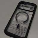 Miracase for iPhone 17 Pro Max Case 6.9" Full-Body Phone Case with Built-in Glass Screen Protector& Full Camera Protector, Camera Control [Magnetic with MagSafe] Drop Proof 17 ProMax Cover, Black