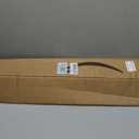 Heavy Duty Weight Aluminum with Long Vinyl Door Sweep (Black, 4 FT)