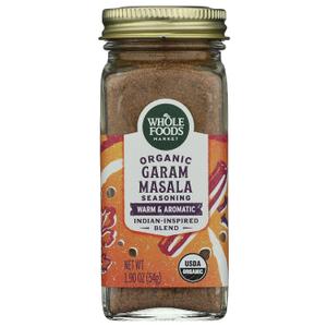 Whole Foods Market, Organic Garam Masala Spice Blend, 1.9 Ounce