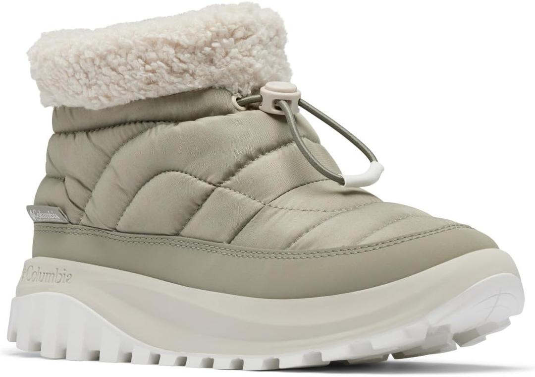 Columbia Women's Snowtrot Shorty, Grey Green/ Dark Stone, 8.5