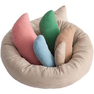Newborn Photography Props - Hemobllo 6pcs Comfortable Baby Photo Styling Props for 0-6 Months Baby - Multicolor