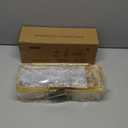 Veken Adhesive Shower Caddy 6-Pack,Gifts for Women Mom,Heavy Weight Bearing,Large Wall Mounted Bathroom Shelves Rack,Organizer Storage Accessories with Soap Dish&Toothbrush Holder,Bright Gold (6-Piece Set for Master Bathroom(Rustproof Upgrade))