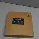 Juvale Disposable Plastic Dinner Plates - Cream Disposable Dinnerware for Weddings & Bridal Showers - Vintage Plastic Dinner Plates for Weddings & Parties - 10 in, Pack of 25, Cream