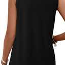 KISSMODA Womens Boho Tops for Summer Sleeveless Tanks Loose Fit Casual Blouse Daily Shirts for Leggings (S-3XL) (XL)