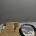 Road Comforts Leopard Steering Wheel Cover - Made with PVC Leather Cheetah Print - Anti-Slip, Universal Fit 14 1/2 inches to 15 inches - Black