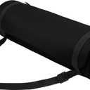 Yoga Mat, 1/2-Inch Extra Thick High Density Exercise Mat, Anti-Tear Exercise Yoga Mat with Carrying Strap, Suitable for Various Yoga Exercises (Midnight)