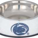 The Memory Company | Licensed NCAA Bling Team Logo Stainless Pet Bowl