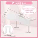 3 Pairs High Heel Inserts for Women, Gel Insoles for Women Heels, Anti-Slip Velvety Cushion Pads Insoles for High Heel Comfort, Heels Inserts for Shoes, Foot Support for Dress Sandals