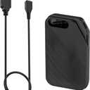 Charging Case Compatible with Plantronics Voyager 5200, Charger Dock Case Cover with USB Cable for Voyager 5200