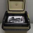 EENOUR D10 12 Volt Car Refrigerator, Portable Freezer 10.6Qt/10L Battery & Solar Powered Cooler 25W, -4~50, 12/24V DC, 110~240V AC, Idea for 2 People, Road Trips, Truck, Camping (Battery Included) (Khaki-Set)