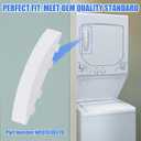 2 Pack WE01X30378 Dryer Door Handle for GE Dryer Replacement Parts for WE01X30378 WE1M1068 WE01X25878