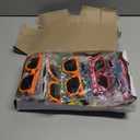 20PCS Pixel Sunglasses Party Pack, Video Game Style Glasses in 8 Colors, Party Favors and Photo Props