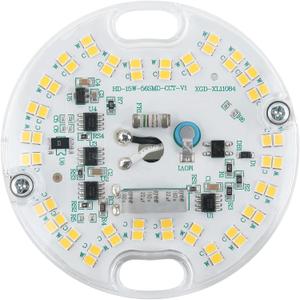 3.23'' LED Ceiling Fan Light retrofit kit,Ceiling Light Replacement Board PCB 15w 1800LM Dimmable (1-Pack White 5000K)
