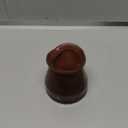 24 Pcs Chair Leg Floor Protectors Round, Silicone Felt Furniture Leg Pads Caps Covers for Hardwood Floors (Fit 15/16" to 1-5/16") (Brown)