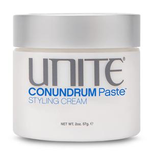 UNITE Hair  CONUNDRUM Paste  3-in-1 Styling Cream, Wax & Paste, Hold, Protects UV/Heat Damage, 2oz