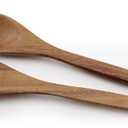 Culinary Elements Wooden Salad Servers, 4 Pack