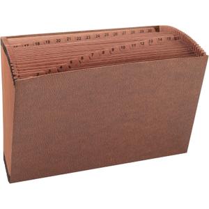 Smead TUFF Expanding File, Daily (1-31), 31 Pockets, Legal Size, Redrope-Printed Stock (70469)