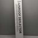 Extra Durable Sunroof Visor Wind Deflector for Sun/Moonroof (35.6" inch)  Universal Sunroof Deflector Tool-Free Install - SR11005