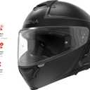 Sena Impulse DOT Flip Up Modular Bluetooth Helmet w/Sound by Harman Kardon Dual Visor Helmet with Integrated Mesh Intercom System / MP3 / Voice Dial (Matte Black, Medium) (Black, M)
