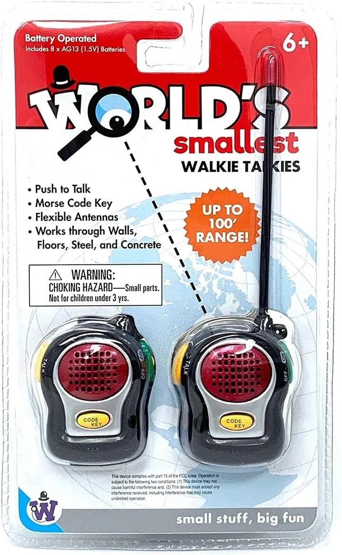 F&T Worlds Smallest Walky Talkies