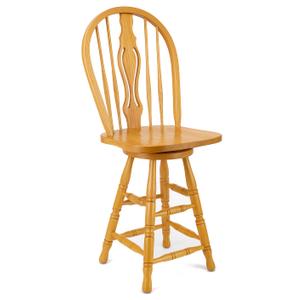 Sunset Trading Oak Selections Barstool, Light