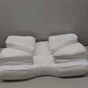 Side Sleeper Pillow with Arm Hole - Adjustable Shoulder Pillow for Side Sleepers, Memory Foam Pillow Provides Support & Reduces arm Pressure, Cooling Arm Pillows, Rotator Cuff Pain Relief