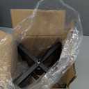 1-Light Black Ceiling Light Fixture Semi Flush Mount, Rustic Vintage Retro Ceiling Light Metal Industrial Farmhouse Chandelier Lamp for Hallway Entryway Bedroom Dining Room 9.05''