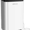 AIRPLUS 4,500 Sq. Ft. Dehumidifier 70 Pints for Basement and Home with Drain Hose, 0.8 gal Water Tank Capacity White