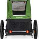 Burley Tail Wagon | Lightweight Dog Bike Trailer with Mesh Windows, Removable Floor & Low-Clearance Entry