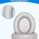 Link Dream Ear Pads for Beats Studio Pro Wireless Headphone Replacement Ear Cushions Memory Foam Earpads Cushion Cover Soft & Comfortable, Noise Isolation, Easy to Install (Light Grey)