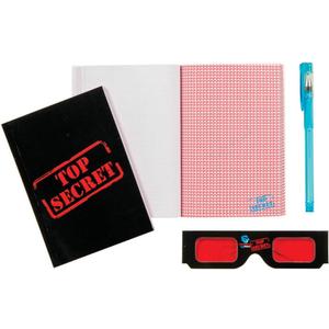 Raymond Geddes Top-Secret Confidential Spy Notebooks 1 Pack