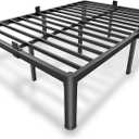 MAF 14 Inch Full Size Metal Platform Bed Frame with Round Corner Legs, 3000 LBS Heavy Duty Steel Slats Support, Noise Free, No Box Spring Needed, Easy Assembly