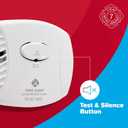 First Alert CO606, Plug-In Carbon Monoxide (CO) Detector, Hardwired Alarm with Battery Backup, 3-Pack