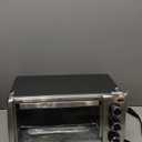 BLACK+DECKER 4-Slice Convection Oven, Stainless Steel, Curved Interior Fits a 9 inch Pizza, TO1313SBD