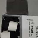 Dog Shoes Boots for Medium Dogs, Pet Boots & Paw Protectors for Winter Snowy Day with Adjustable Straps for Walking Running Hiking Outdoor Pet Booties Shoes Socks（Black, L)