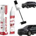 Galactic Gray Metallic(G6M/WA618G) Car Touch Up Paint for Cadillac, Color Accurate Two-In-One Car Paint Scratch Repair Pen, Professional Scratch Remover for Vehicles Chips and Nicks Scuff