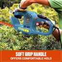 SENIX HTE3.8-L 120V 3.8 Amp 21-Inch Corded Electric Hedge Trimmer,Garden Tool to Trim Shrubs,Bushes,Double Sided Dual Action Blades,3/4" Cutting Capacity,Includes Blade Cover
