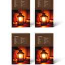 ARVIDSSON 4 Pack Electric Wax Melt Warmer, Metal Wax Warmer for Scented Wax, Wax Burner Candle Warmer, Wax Melt Melter for Home Decor Office - Bronze