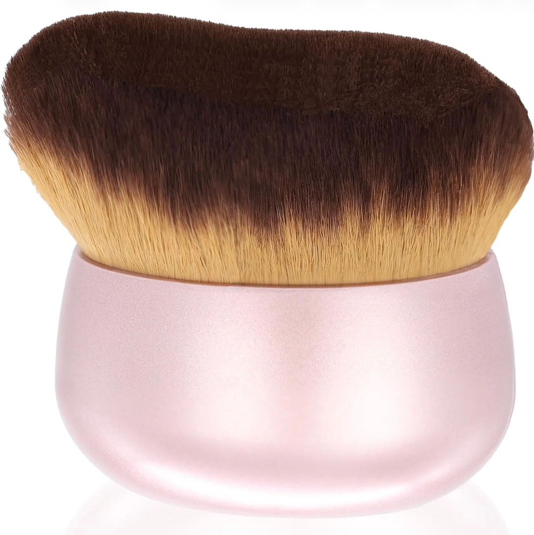 Extra Large Body Makeup Brush for Self Tanner,75mm Wide-headed Kabuki Tanning Brush for Body Concealer,Self Tanner Bronzer Brush for Body Coverage Perfector