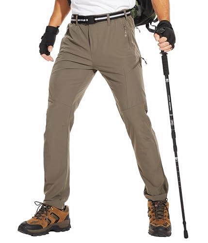 NATUVENIX Hiking Pants Men Lightweight Mens Travel Pants Stretchy Work Pants for Men Quick Dry Fishing Pants Outdoor