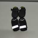 Hcpet Dog Boots for Large Dogs, Dog Shoes for Winter Snow Hot Pavement, Paw Protector Dog Booties Designed for Comfort and Breathability, Outdoor Booties for Small Medium Dogs for Hiking Black Size 2