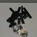 Picatinny Rail 3,5,7,9,11,13-Slot for Mlok, Polymer Rails Section Plus Offset Mount with T-Nuts, Screws & Allen Wrench