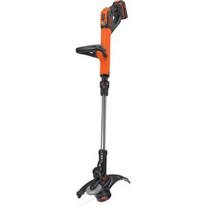 BLACK+DECKER 20V MAX Cordless String Trimmer and Edger, 12 Inch Weed Eater, 2-Speed Control Weed Wacker, 2 Batteries, Charger and Spool Included (LSTE525)