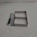 Cake Ring,Cake Mold,Adjustable Rectangle Mousse Cake Ring Mold from 5.9" to 11",Square Shaped Mousse Cake Cutter Baking Mold Pastry Baking Tool for Birthday Cake, Party Dessert, Handmade Snack