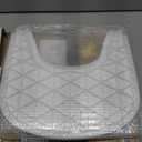 Baby High Chair Tray Compatible with Stokke Tripp Trapp Chair (V2 and Beyond) with Smooth Surface and Strong Suction Power Made of Food-Safe Plastic (BPA BPS BPF Lead Phthalate Free) - White