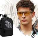 XANAD EyeGlass Case Hard Shell for Sunglasses/Blue Light Glass/Safety Glasses/Reading Glass/Night Driving Glasses(Zebra Pattern) (Zebra Animal Print)