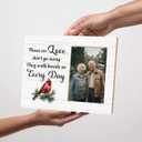 Red Cardinal Gifts Picture Frame,Those We Love Don't Go Away,Memorial Sympathy Bereavement Gifts Picture Frame for Loss of a Loved One